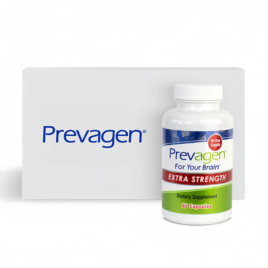 Prevagen Extra Strength with Storage Box, 60 Capsules, 1-Pack | For Your Brain, 2 Month Supply, 20mg Apoaequorin, 50mcg Vitamin D3